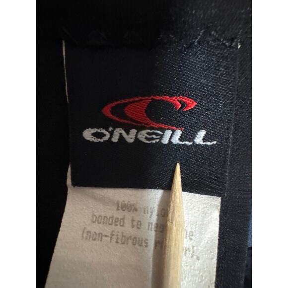 Oneill Front Zip Sleeveless Full Wetsuit Wet Suit Womens 8 Black Blue Surf Gear - Picture 6 of 7